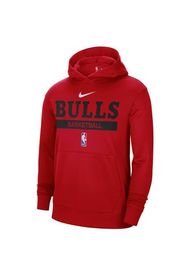 Hoodie Nike Chicago Bulls Spotlight-Rojo