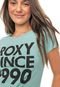 Camiseta Roxy Since Verde - Marca Roxy