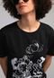 Blusa Snoopy by Fiveblu Oversized Preta - Marca Snoopy by Fiveblu