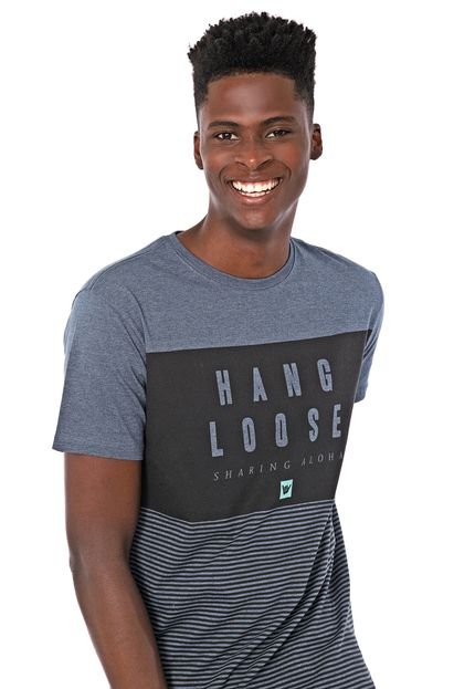Camiseta Hang Loose Static Azul - Marca Hang Loose