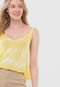 Regata Tricot Dress to Tie Dye Amarelo - Marca Dress to