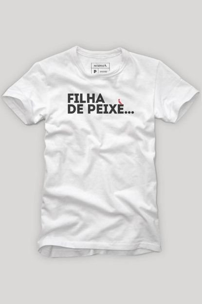 Camiseta Sb Filha De Peixe Reserva Branco - Marca Reserva