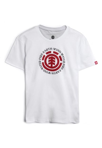 Camiseta Element Menino Estampa Branca - Marca Element