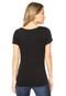 Camiseta Guess Termos Preta - Marca Guess