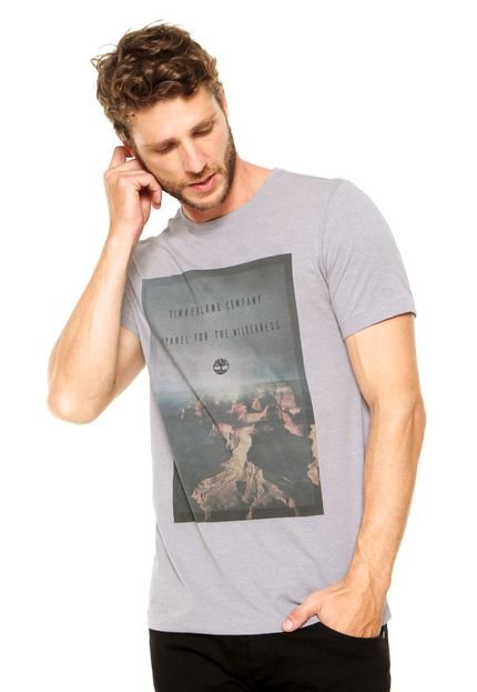 Camiseta Timberland Canyon Cinza - Marca Timberland