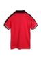 Camisa Polo Milon Menino Lettering Vermelha - Marca Milon