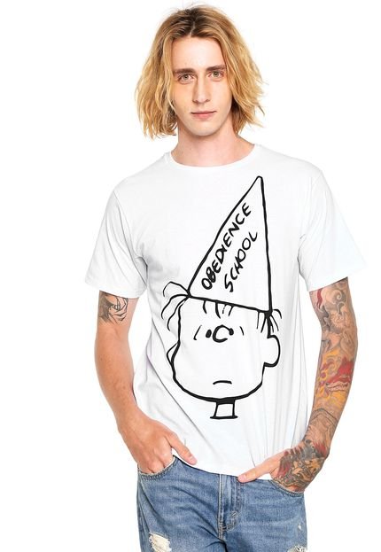 Camiseta Snoopy School Branca - Marca Snoopy