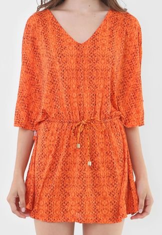 Vestido Mariana Corto Naranja – Duo Mar