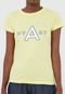 Camiseta Aeropostale Logo Amarela - Marca Aeropostale