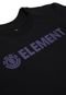 Camiseta Element Menino Estampa Preta - Marca Element
