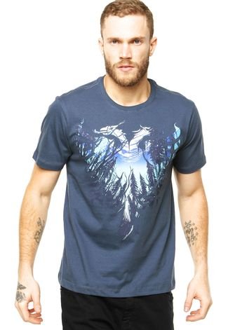 Camiseta Cavalera Azul - Compre Agora