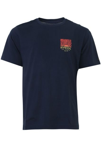 Camiseta Rip Curl Solar Azul-Marinho - Marca Rip Curl