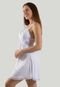 Camisola Amamentação Linha Noite Maternidade Regulável Branco - Marca Linha Noite