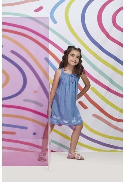Dafiti vestido 2024 azul