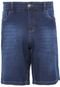 Bermuda Jeans New Era Reta Classic Azul - Marca New Era