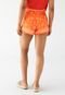 Short Colcci Reto Estampado Laranja - Marca Colcci