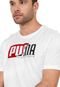 Camiseta Puma Flock Graphic Off-White - Marca Puma