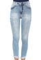 Calça Jeans Biotipo Skinny Assimétrica Azul - Marca Biotipo