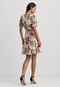 Vestido Lauren Ralph Lauren Curto Floral Bege - Marca Lauren Ralph Lauren