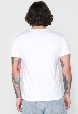 Camiseta Calvin Klein Logo Branca