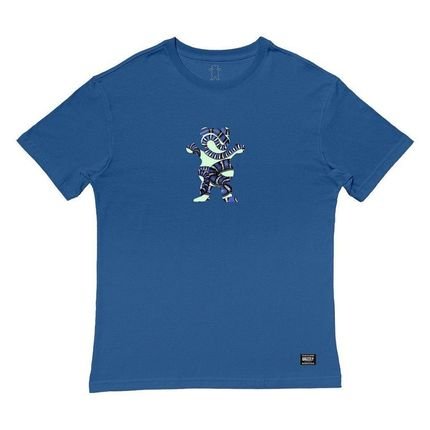 Camiseta Grizzly Snake Eyes Bear SS Tee Masculina Azul - Marca Grizzly