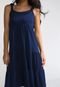 Vestido FiveBlu Curto Recortes Azul-Marinho - Marca FiveBlu