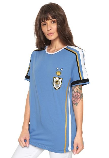 Camiseta My Favorite Thing(s) Uruguai Azul - Marca My Favorite Things