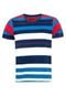 Camiseta Forum Muscle Stripe Azul - Marca Forum