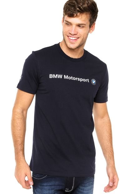 Camiseta Puma BMW Msp Logo Azul - Marca Puma