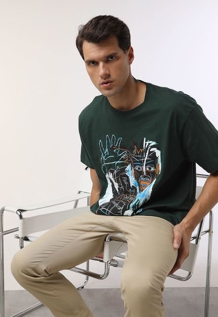 Camiseta GAP Basquiat Verde - Marca GAP