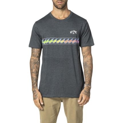 Camiseta Billabong Spinner II Plus Size WT23 Cinza Escuro - Marca Billabong