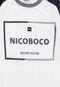 Camiseta Nicoboco Menino Escrita Branca - Marca Nicoboco
