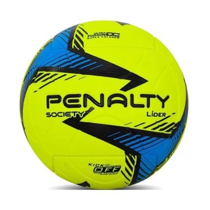 Bola Penalty Lider Xxiv Society 5213622520 Unissex Penalty Amarelo - Marca Penalty