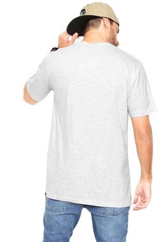Camiseta Globe Básica Kentaro Wave Cinza