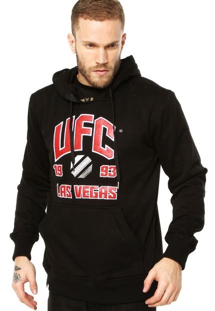 Moletom UFC Vegas Preto - Marca UFC