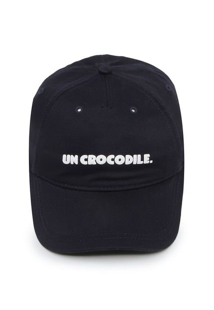 Boné Strapback Lacoste Crocodile Azul - Marca Lacoste