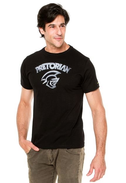 Camiseta Pretorian Estampada Preta - Marca Pretorian