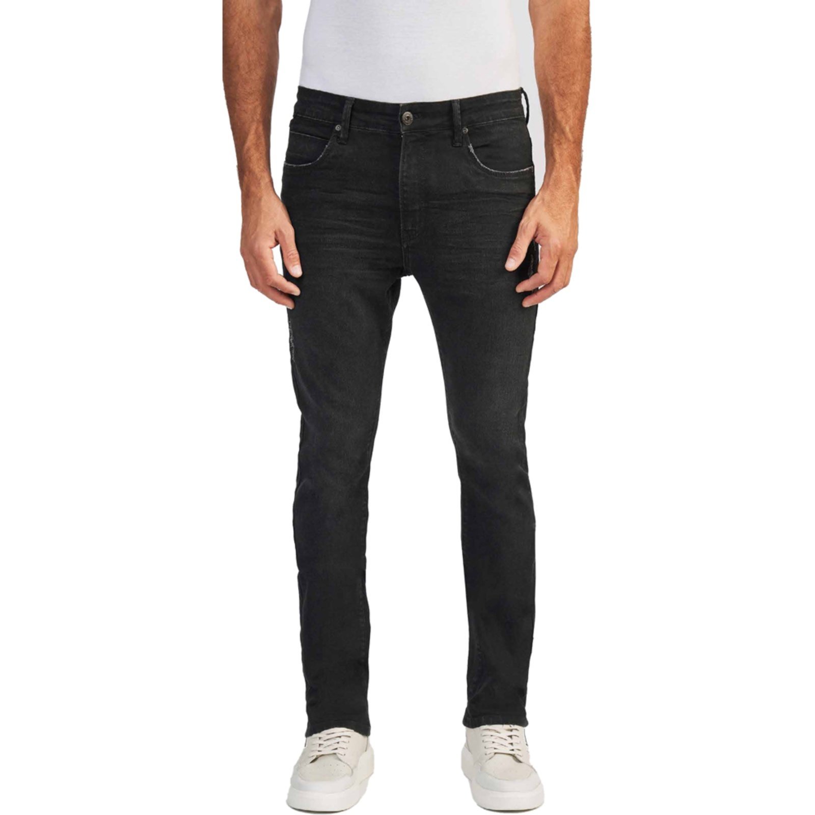 Calça Jeans Acostamento Rock OU24 Preto Masculino - Marca Acostamento