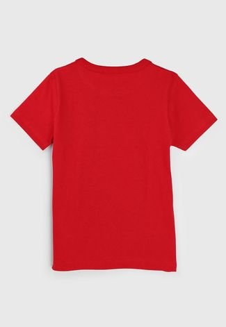 Camiseta Brandili Infantil Marvel Homem Aranha Vermelha