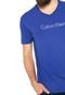 Camiseta Calvin Klein Logo Azul - Marca Calvin Klein