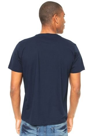 Camiseta Local Foil Azul-Marinho