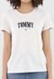Camiseta Tommy Jeans Logo Cinza - Marca Tommy Jeans
