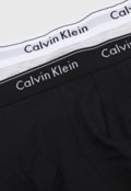 Kit 2pçs Cueca Calvin Klein Underwear Boxer Trunk Modern Cotton Preta/Cinza - Marca Calvin Klein Underwear