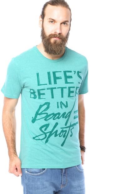 Camiseta Billabong Lifes Verde - Marca Billabong