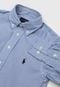 Camisa Polo Ralph Lauren Infantil Listrada Azul/Branca - Marca Polo Ralph Lauren