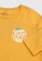 Blusa Infantil Hering Kids Estampada Amarela - Marca Hering Kids