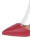 Scarpin DAFITI SHOES Dorsay Vermelho - Marca DAFITI SHOES