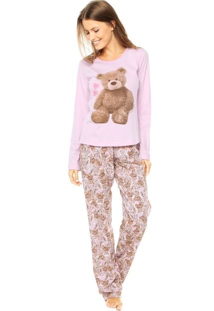 Pijama Mensageiro dos Sonhos Rosa - Marca Mensageiro dos Sonhos