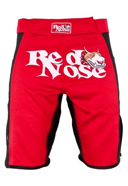 Bermuda Red Nose Fight MMA Vermelha - Marca Red Nose