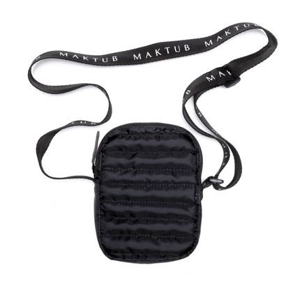 Bolsa Transversal Shoulder Bag Maktub Puffer Preta - Marca MAKTUB STYLE